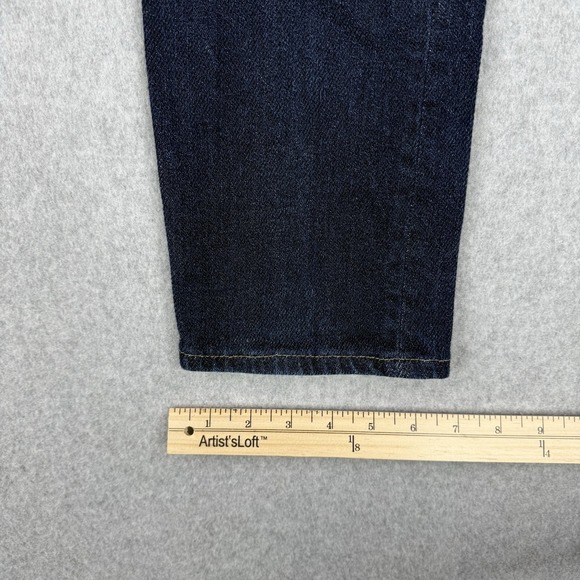Hiroshi Kato Jeans Mens 32x28 Blue Indigo Raw The Pen Selvedge Slim Made In USA - Picture 16 of 16